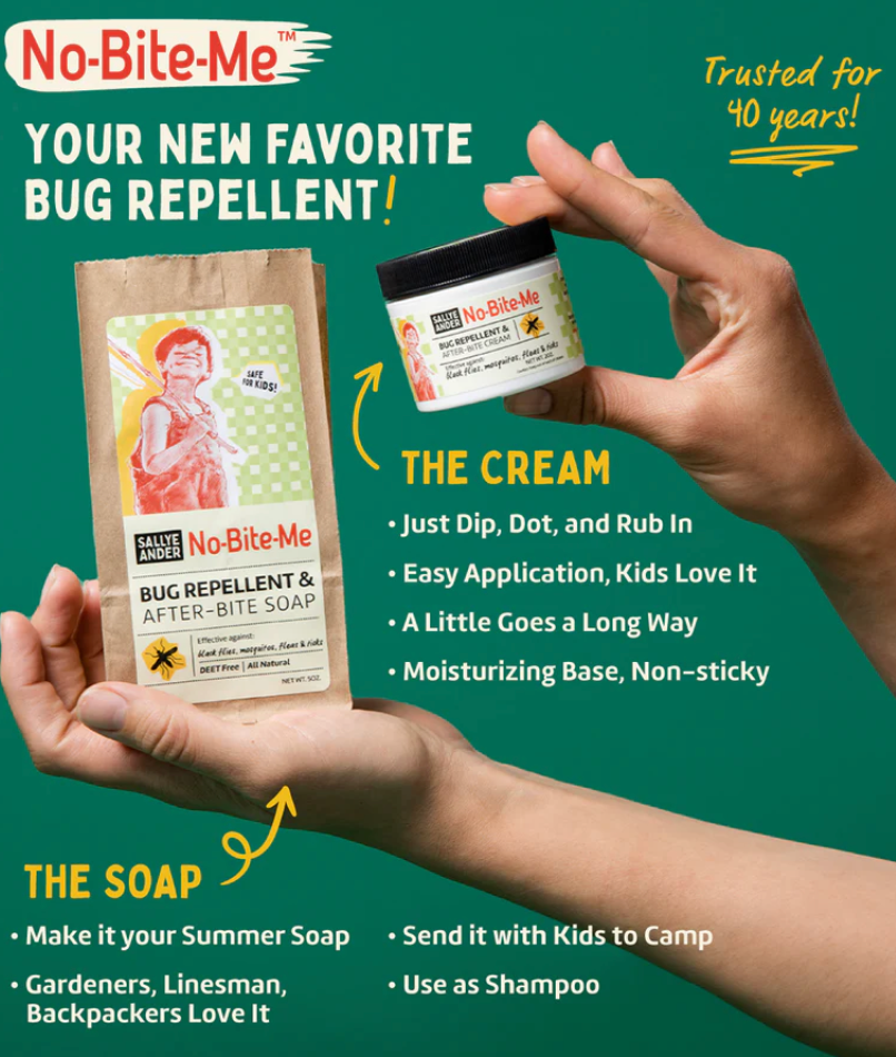 SallyeAnder No-Bite-Me™ Bug Repellent Soap: 5 oz