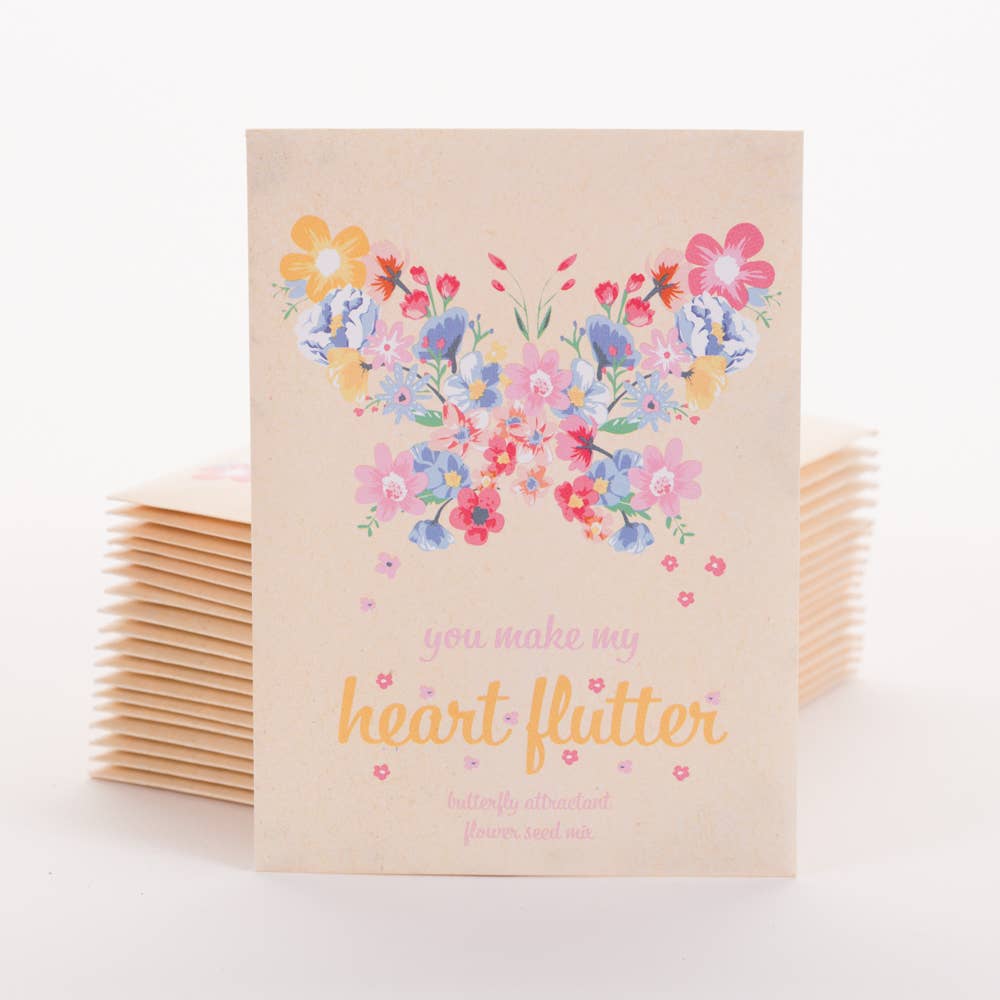 Make My Heart Flutter - Bird and Butterfly Wildflower Mix