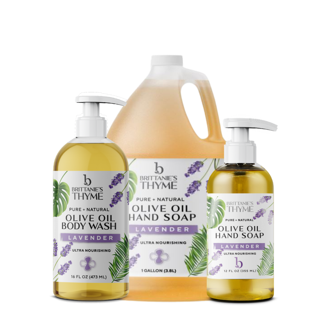 Lavender Olive Oil Hand Soap: 12oz