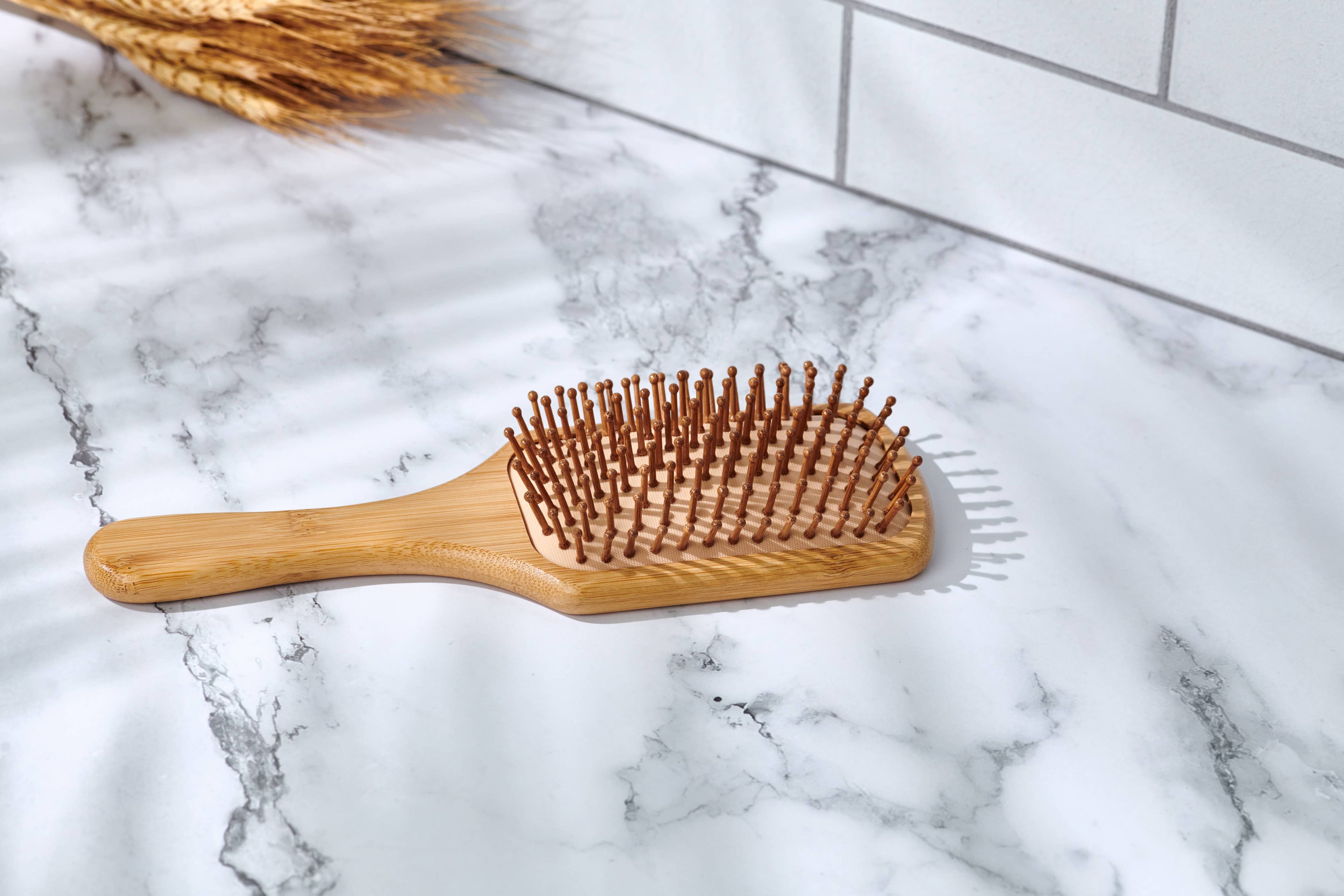 Bamboo Paddle Hair Brush (Unbranded, Unpackaged)