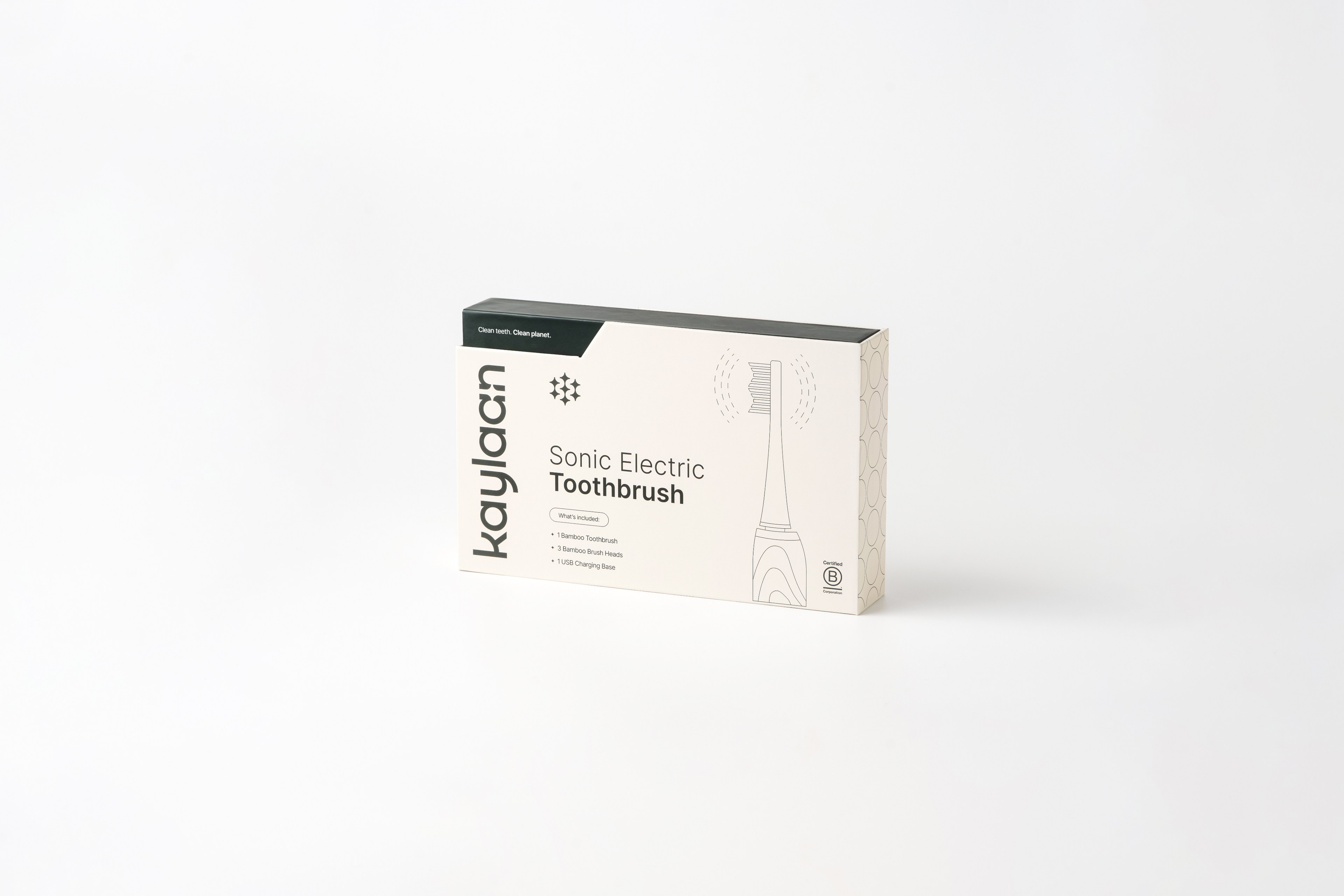 Kaylaan Electric Bamboo Toothbrush – Compostable heads