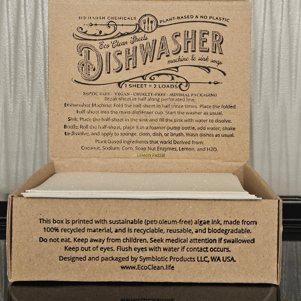 Dishwasher Sheet - 2 Loads