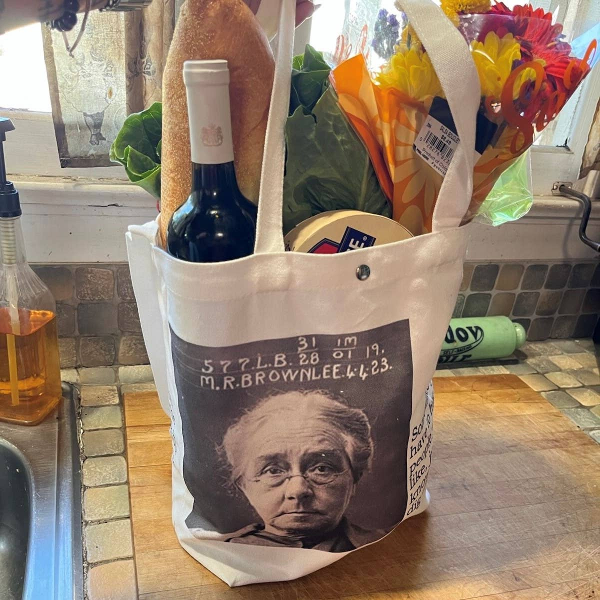 Big House Tote and Grocery Bag, It's not called slurring...