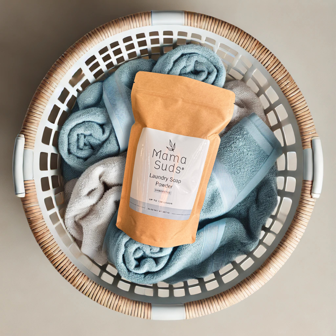 Laundry Soap Powder: Unscented / WITH