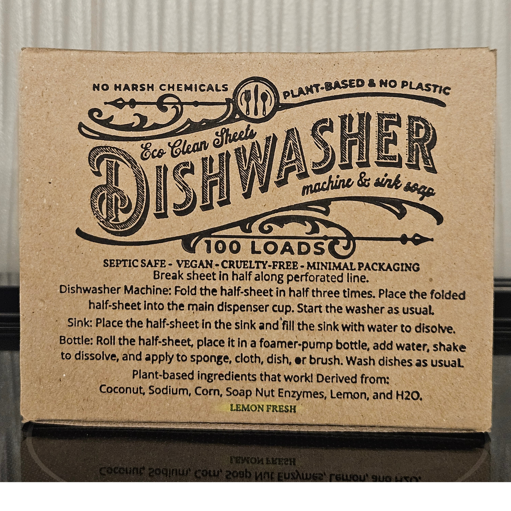 Dishwasher Sheet - 2 Loads