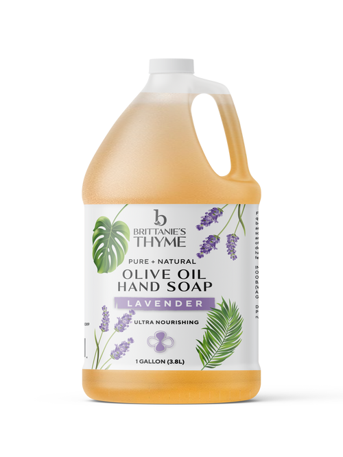 Lavender Olive Oil Hand Soap: 12oz