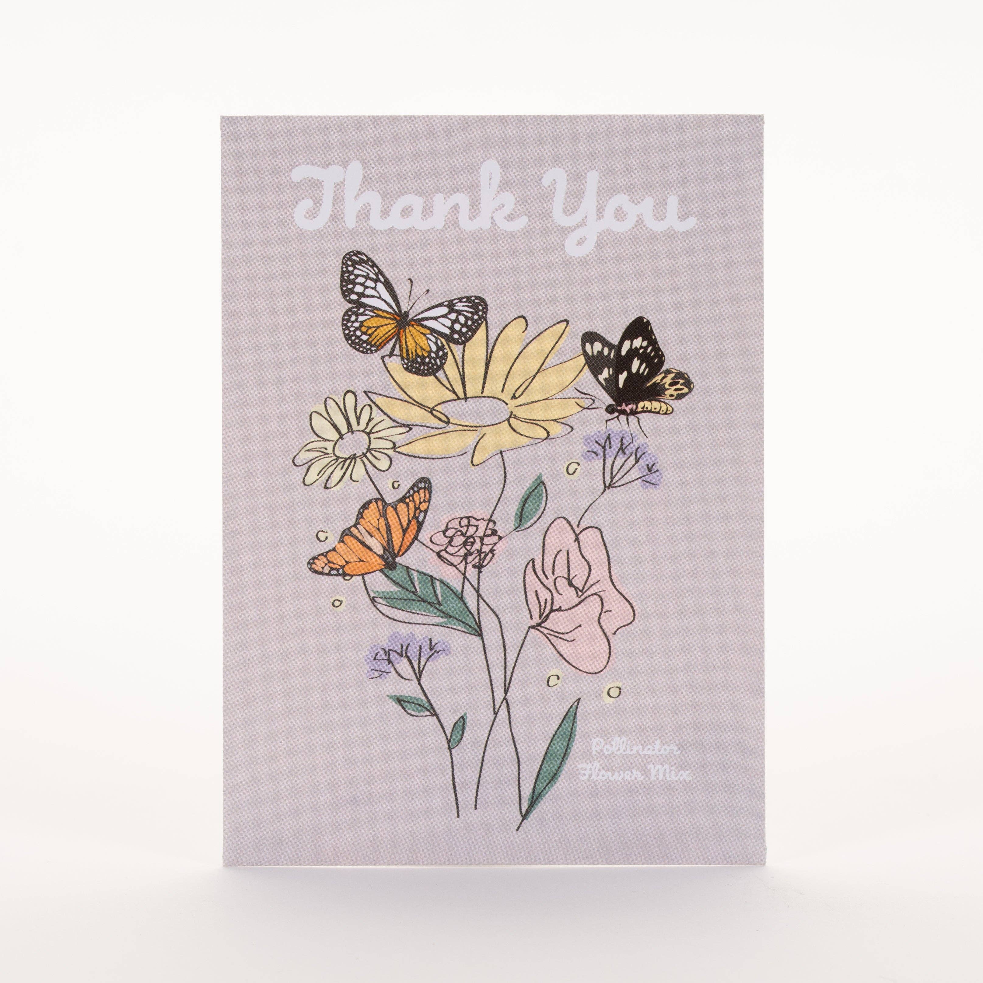 Thank You Butterfly - Pollinator Flower Mix Seed Packets