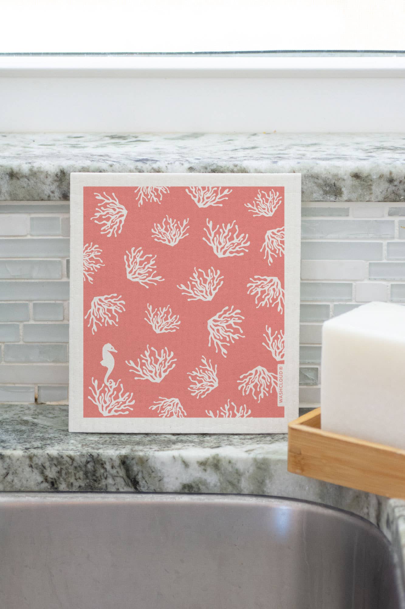 WASHCLOUD® CORAL CLEAN™ Swedish Dish Cloth - No Tox Life