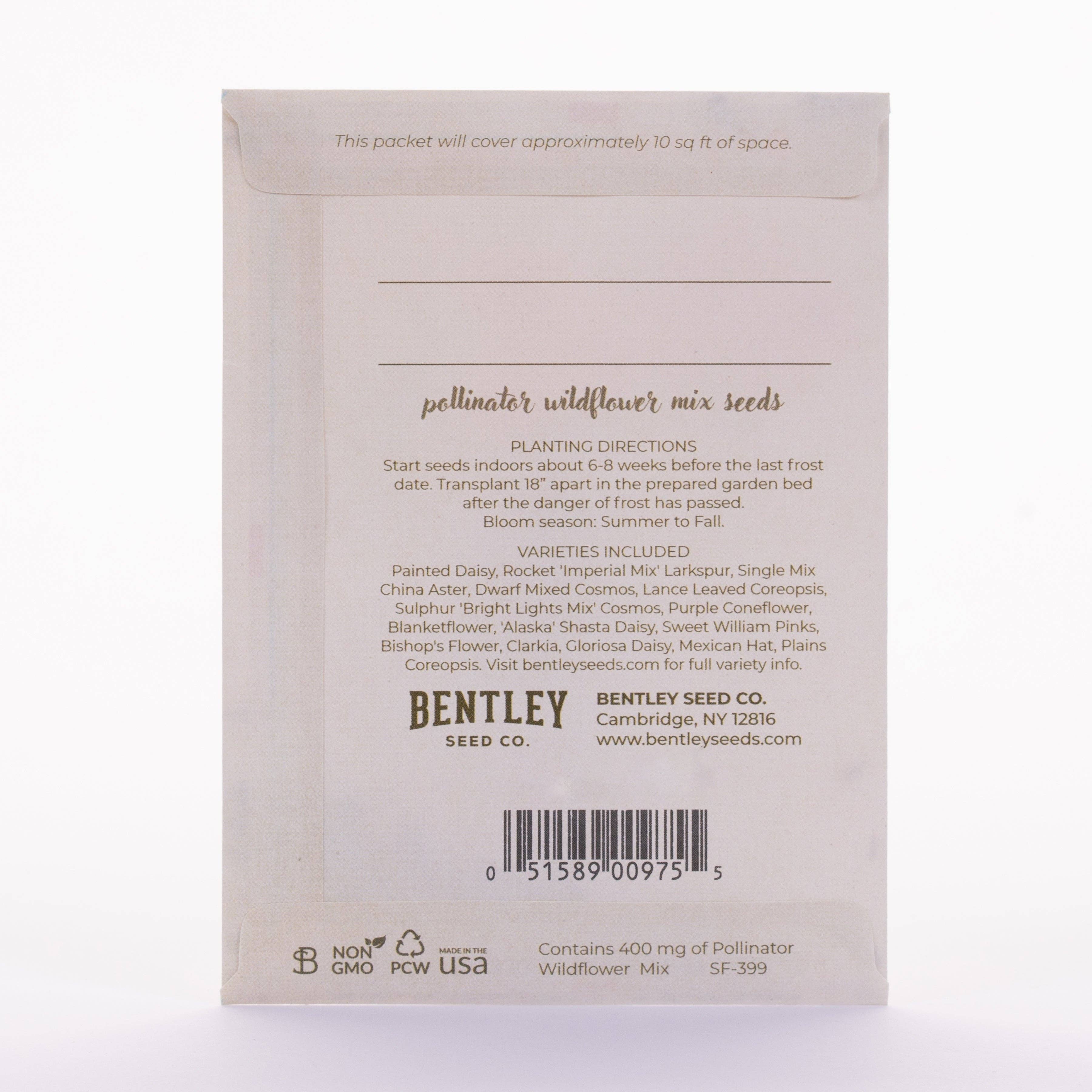 Faith Hope Love - Pollinator Wildflower Mix Seed Packets