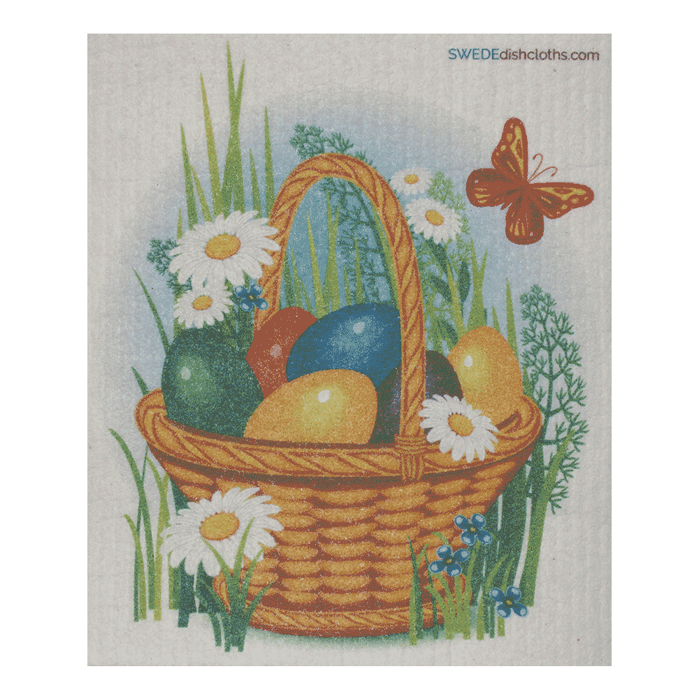 SWEDEdishcloths Easter Basket