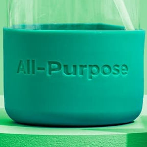 All-Purpose Spray Glass Bottle Cleaning Kit with Lemongrass Essential Oil & Sleeve
