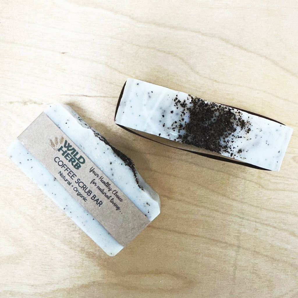 Coffee Scrub Bar | All Natural Soap Bar Nut Free