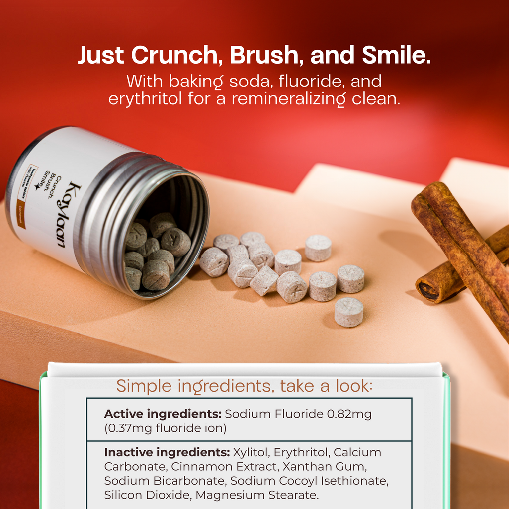 Kaylaan Cinnamon Toothpaste Tablets Refill – With Fluoride