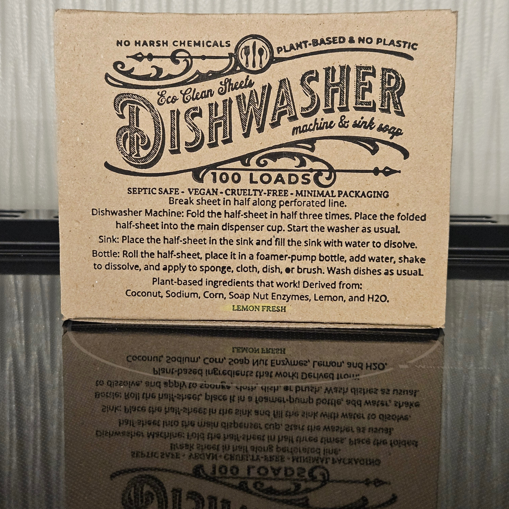 Dishwasher Sheet - 2 Loads