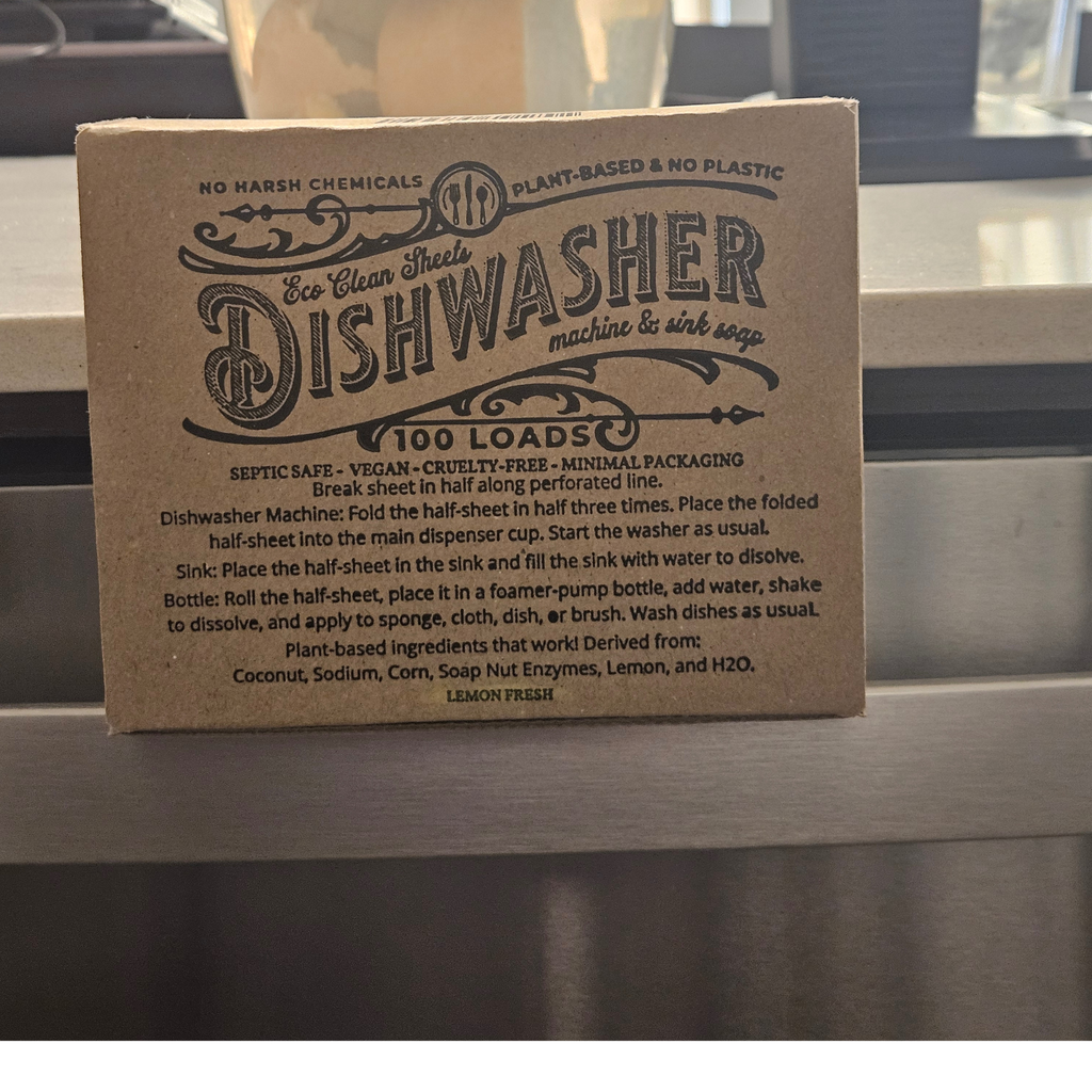 Dishwasher Sheet - 2 Loads