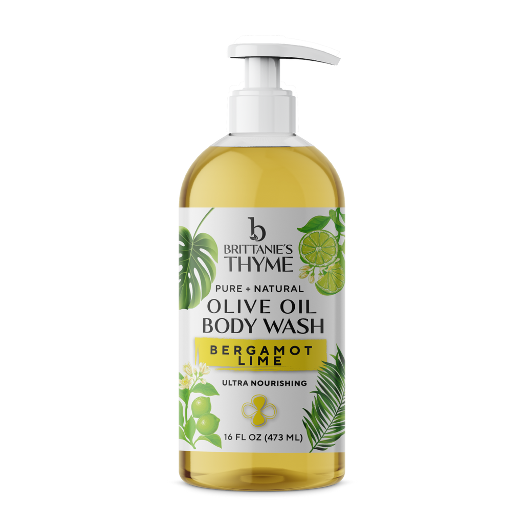 Bergamot Lime Olive Oil Hand Soap: 12oz