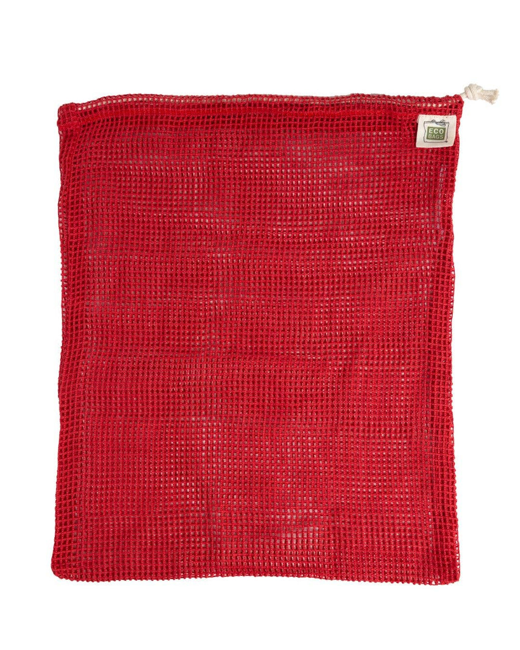 Organic Cotton Mesh Reusable Produce Bag - Chili / Large