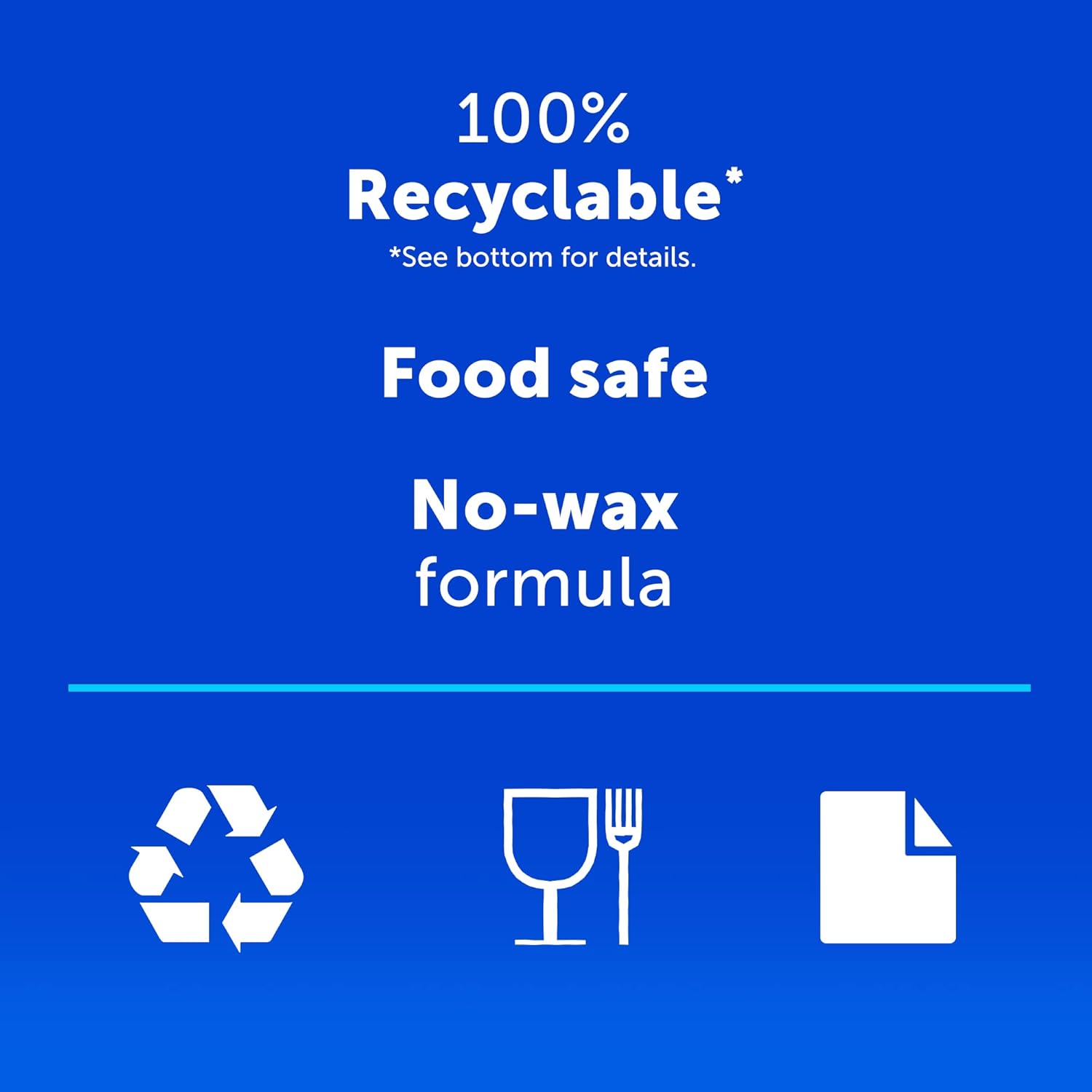 Ziploc Recyclable Paper Bags with Resealable Stickers, 100 Count