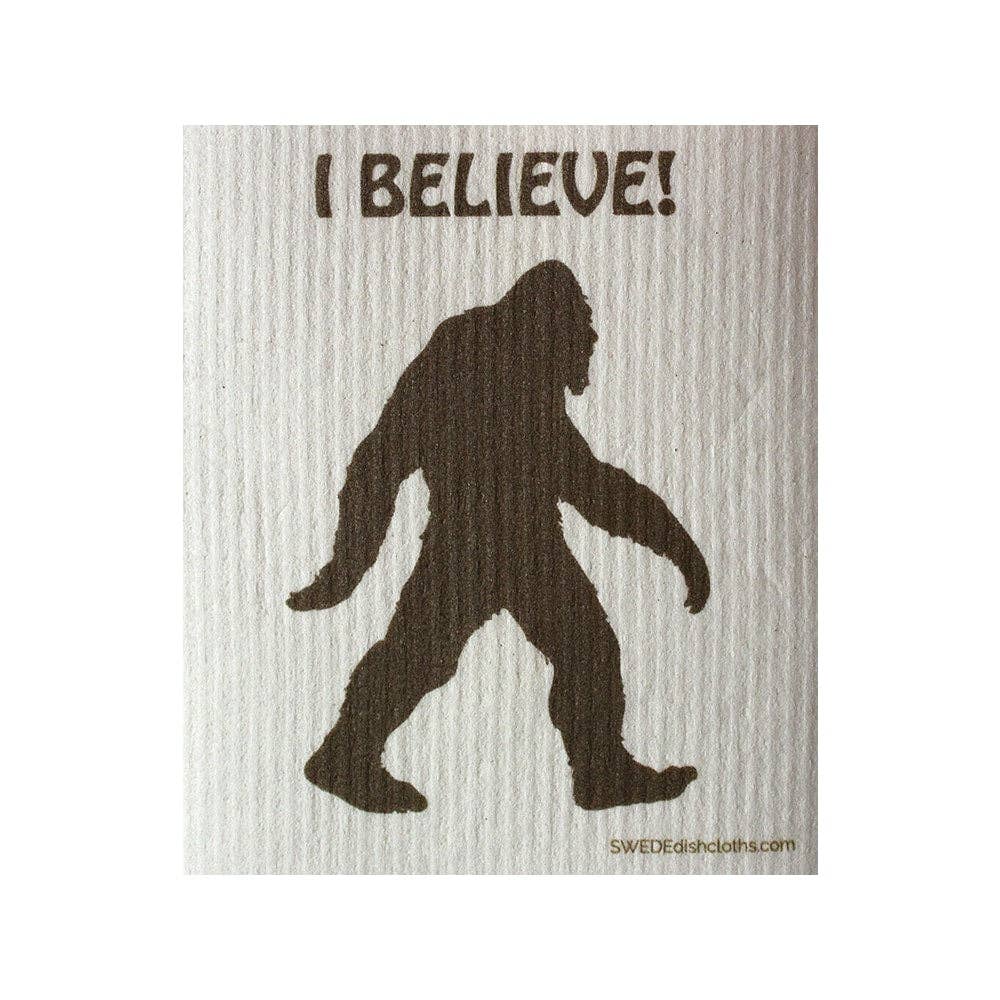 SWEDEdishcloths I Believe Bigfoot