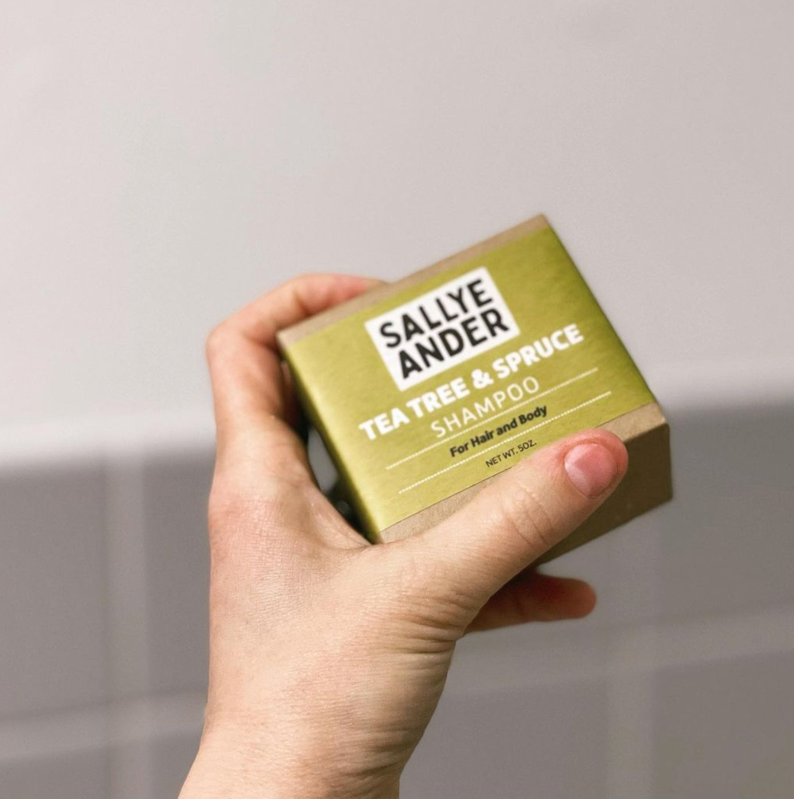 SallyeAnder Tea Tree & Spruce Shampoo Bar