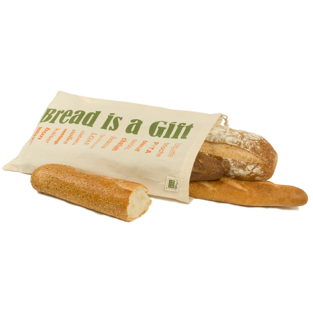 Organic Cotton Reusable Bread Bag