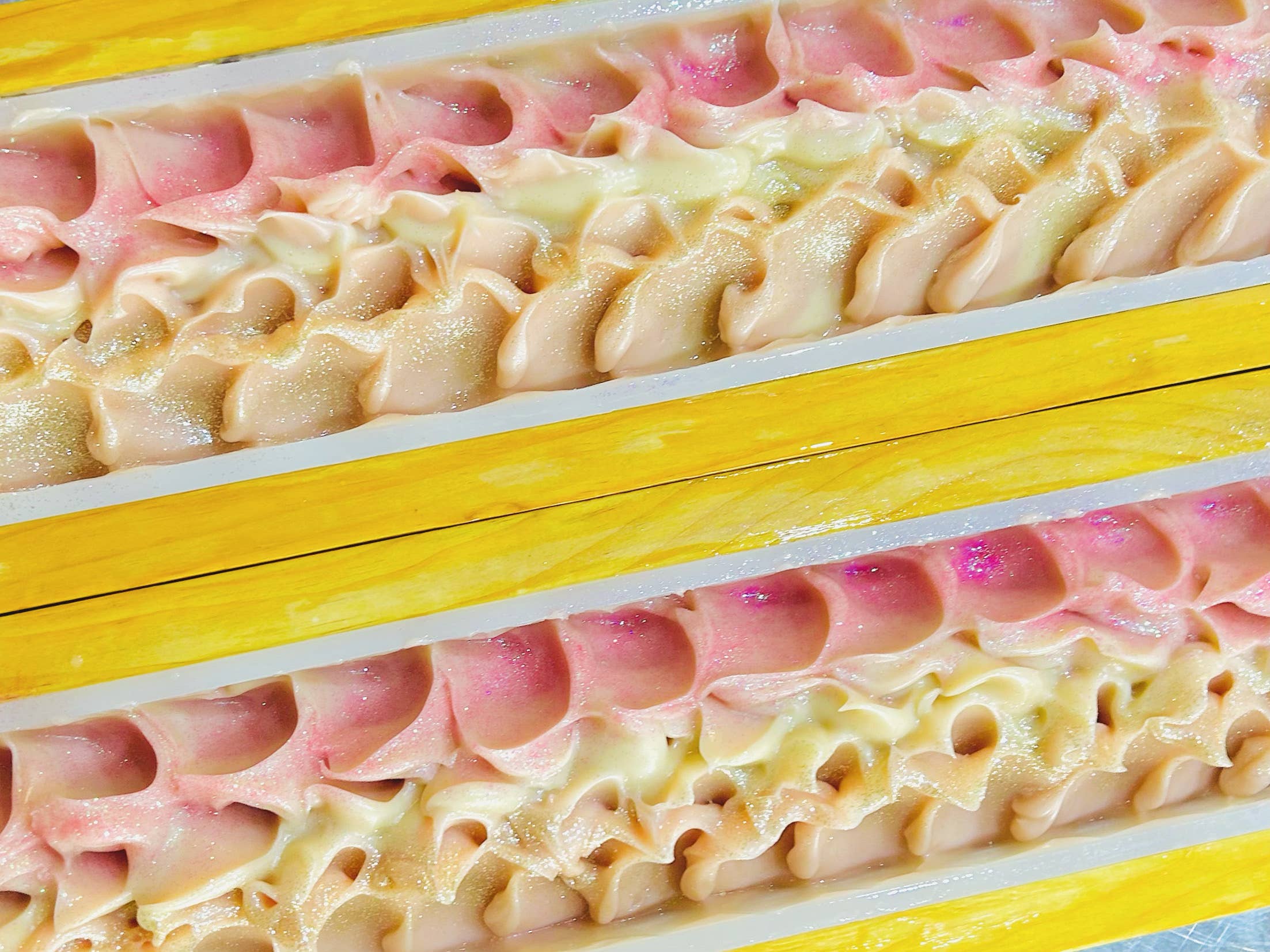 Saratoga Soap Pink Berry Mimosa Handmade Soap Bar VEGAN COLD PROCESS