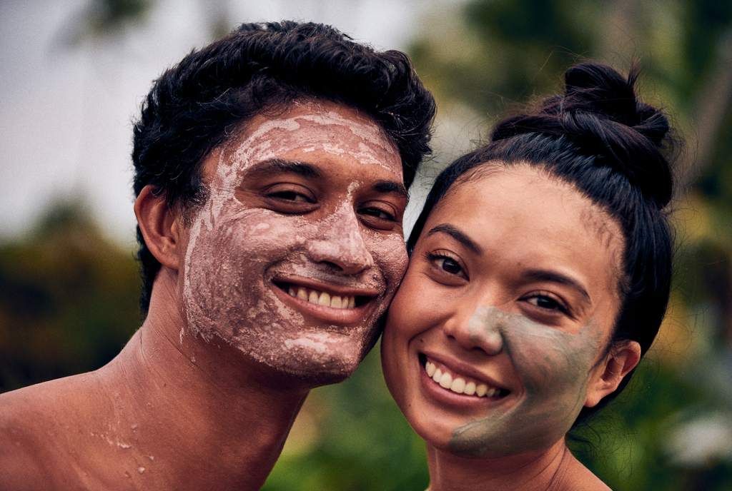 Mineral Face Mask (No Artificial Fragrances or Colors): Clay & Beetroot