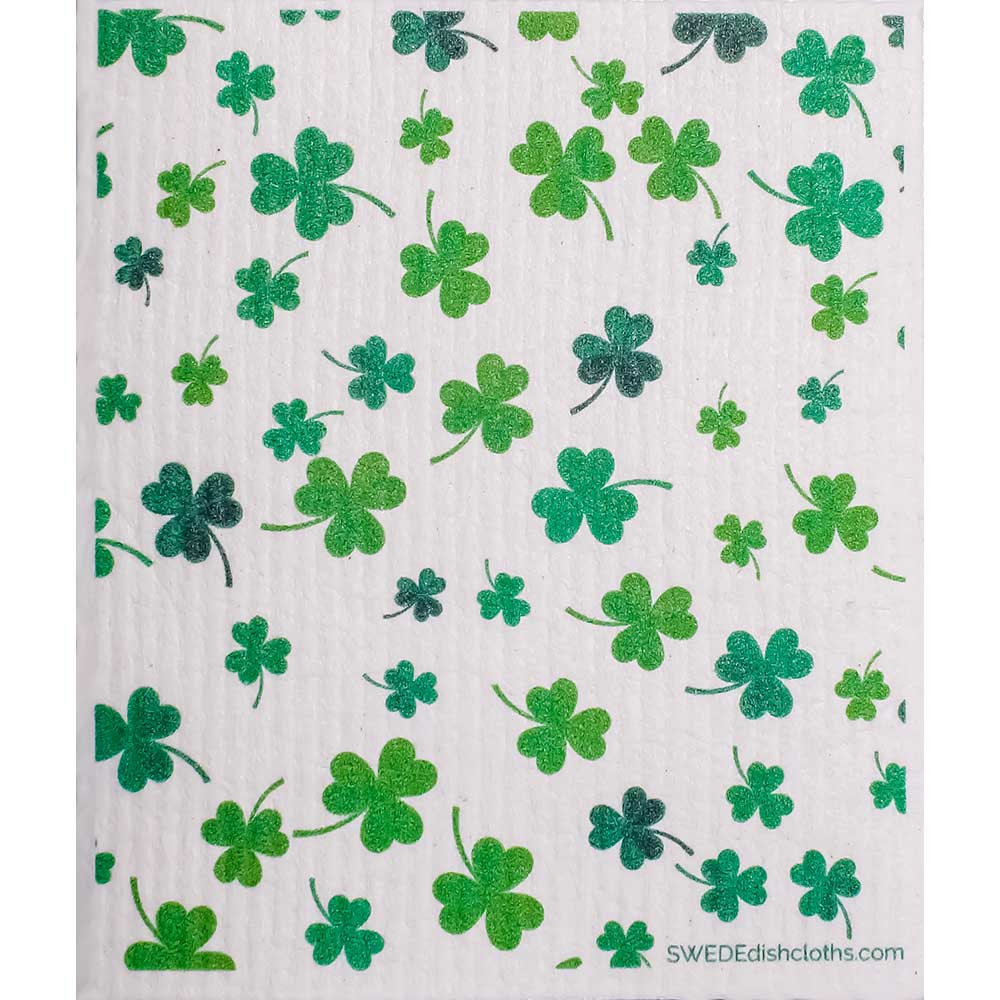 SWEDEdishcloths Clovers