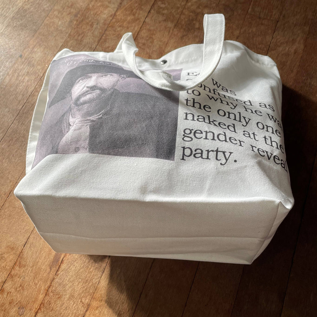 Big House Tote and Grocery Bag, Sometimes you have to hug...