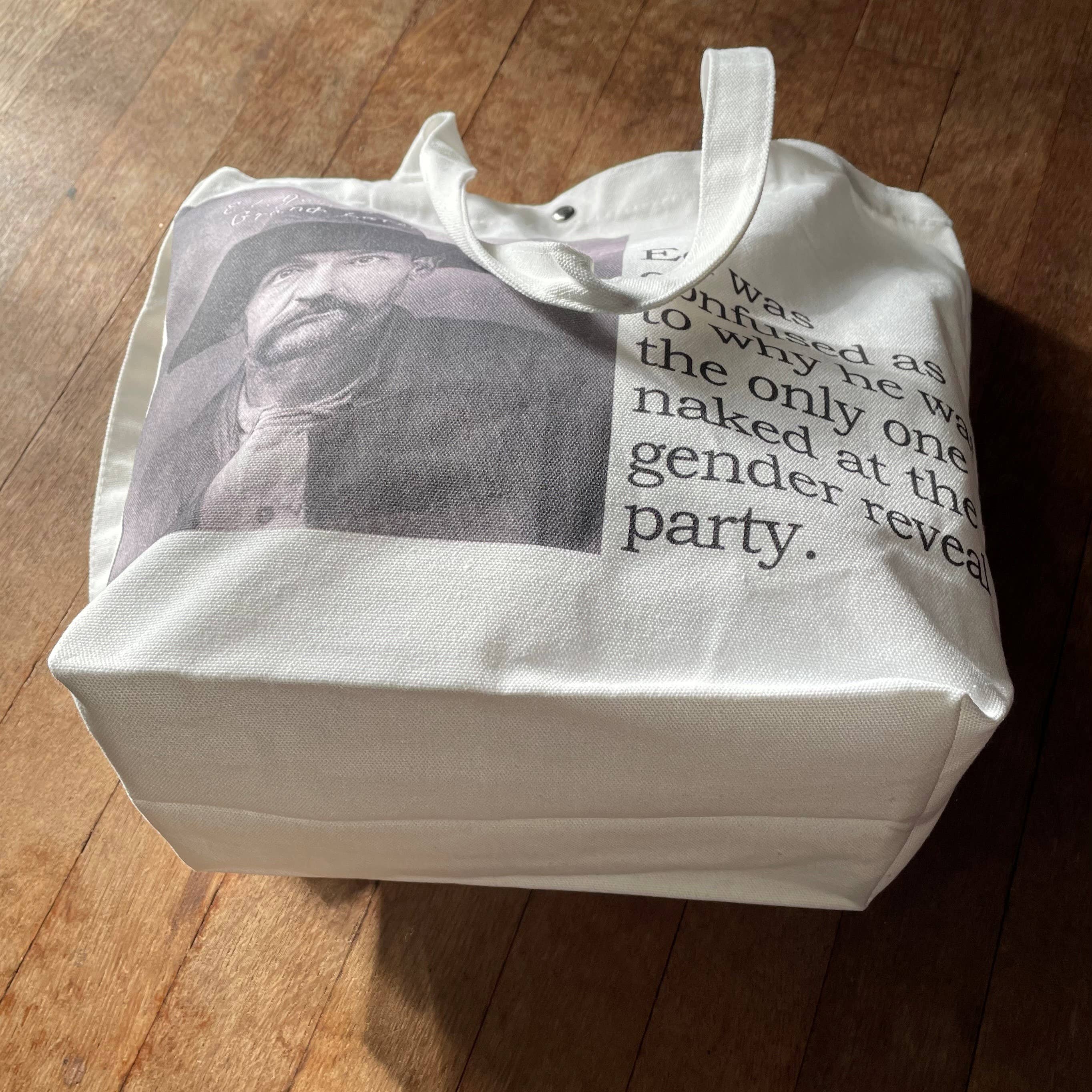 Big House Tote and Grocery Bag, It's not called slurring...