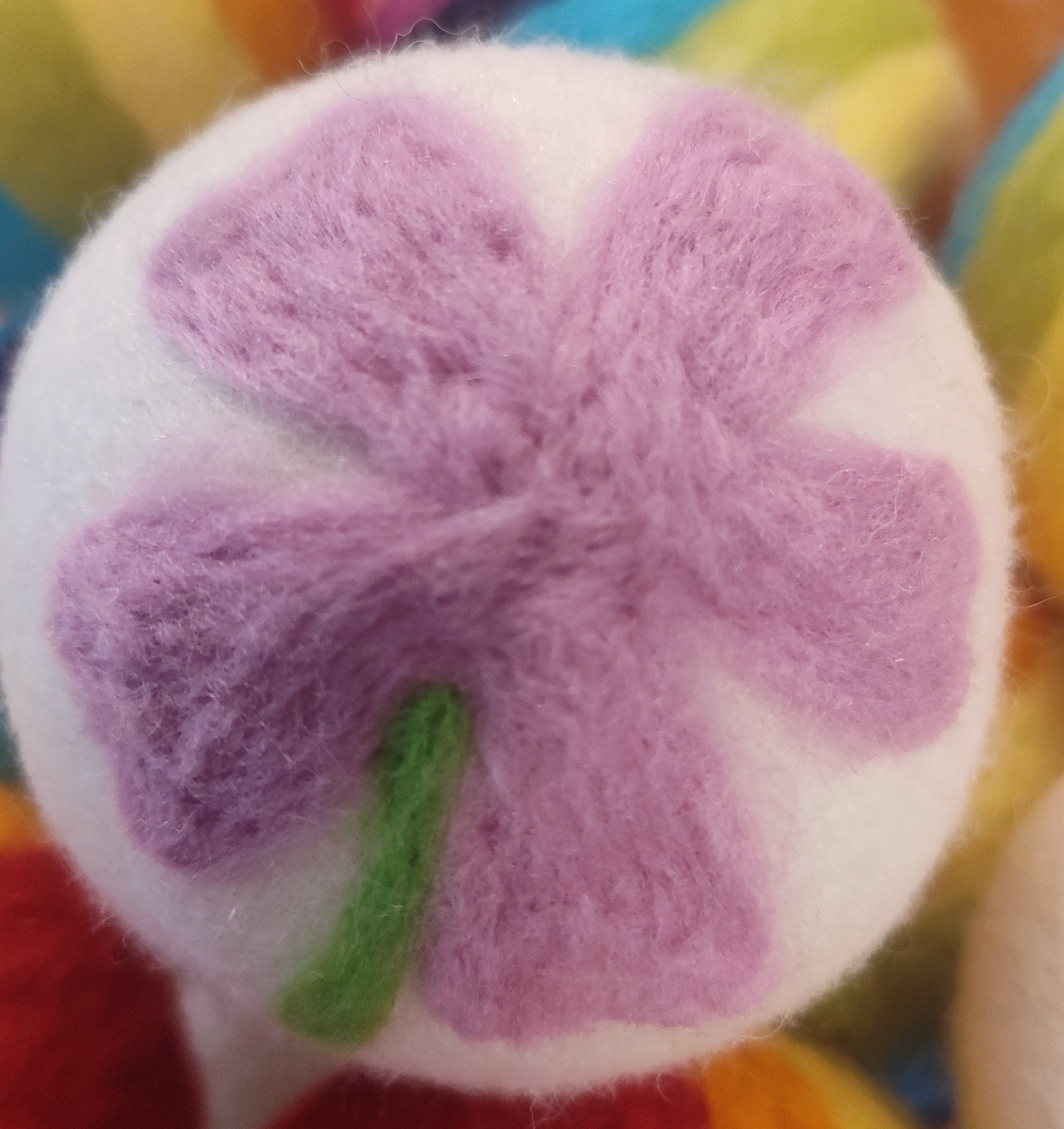 Flower Wool Dryer Balls