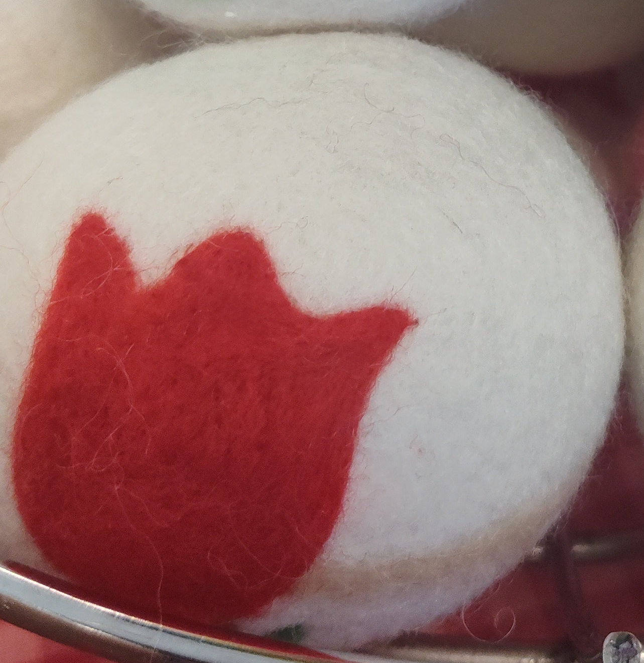 Flower Wool Dryer Balls