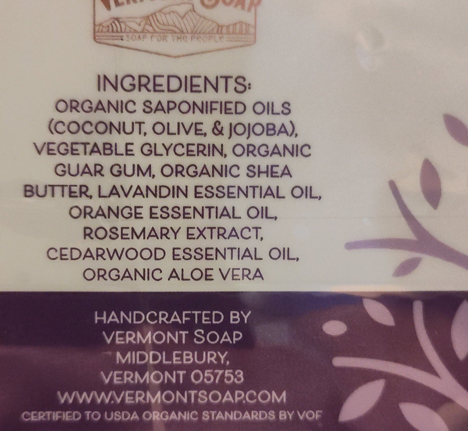 Body Wash - Lavender Ecstasy by Vermont Soap Company.