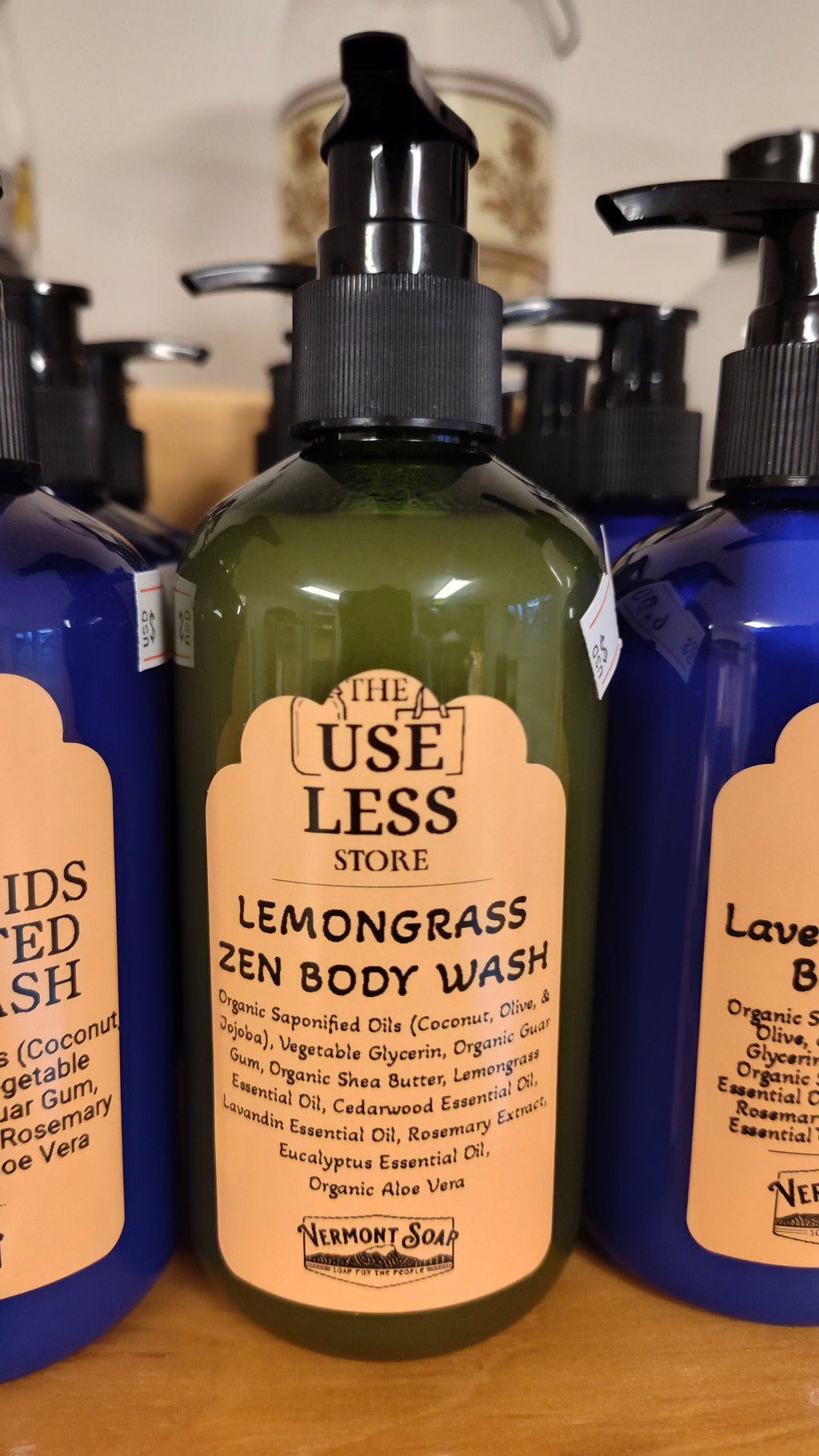 Body Wash - Lemongrass - by The Vermont Soap Company.